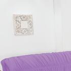 Capa De Sofá 3 Lugares Elásticada Lilás