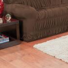 Capa De Sofá 3 Lugares Elásticada Tabaco