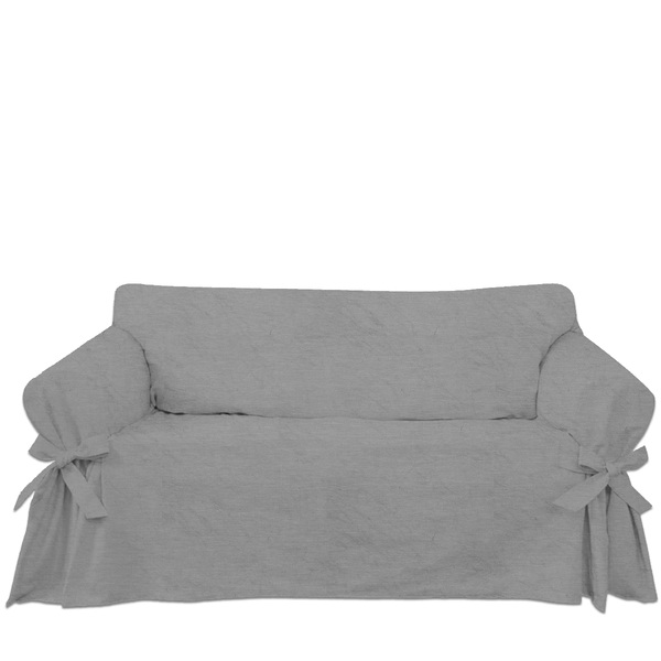 Capa De Sofá Mistero 3 Lugares Impermeável Acquablock Cor Cin