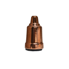 Capa de Soquete E27 Metal Cobre