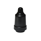 Capa de Soquete E27 Metal Preto