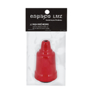 Capa de Soquete E27 Metal Vermelho