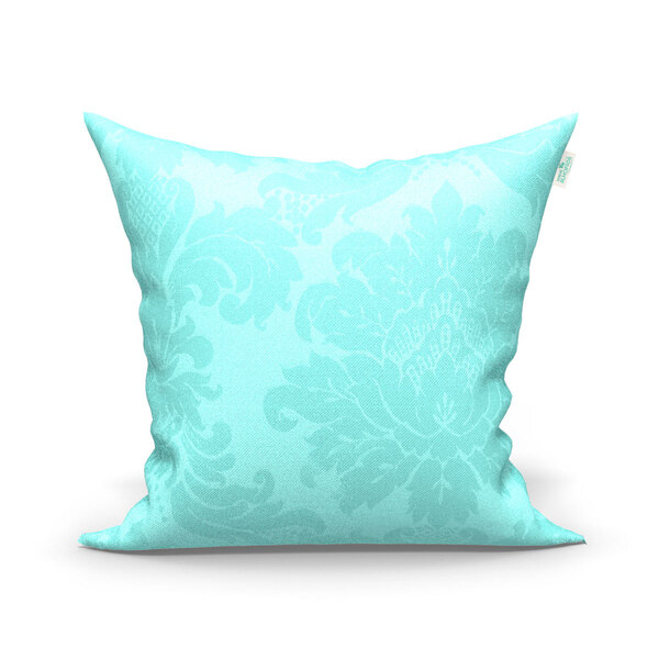 Capa Decorativa Azul Medalhão 45cm X 45cm 1 Unidade