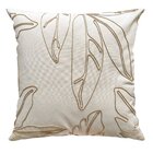 Capa Donatella 070 Com Bordado 43 Cm X 43 Cm Bege/cru