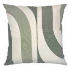 Capa Donatella 074 43 Cm X 43 Cm Verde / Cru