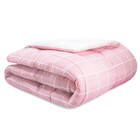 Capa Duvet Essencialle Solteiro  Grid Rosa