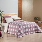 Capa Duvet Para Edredom Queen Dolce Vita Dupla Face Com Ziper