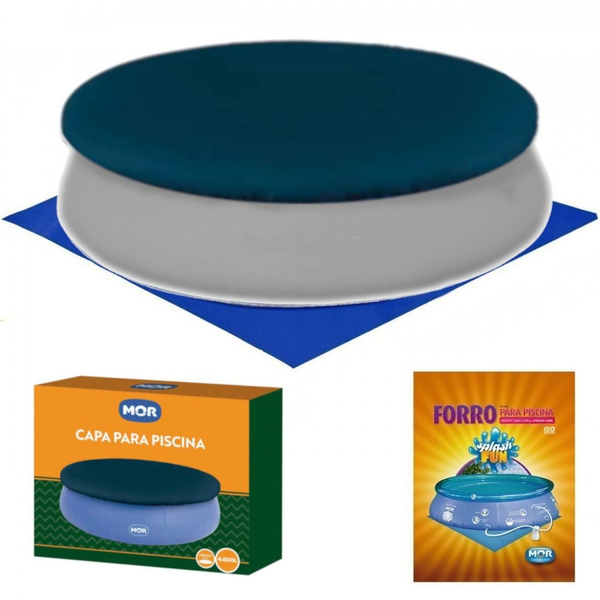Capa E Forro Para Piscina Redonda Inflavel 4600 Litros Mor Leroy Merlin