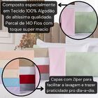 Capa Fronha De Xuxão Travesseiro De Corpo Cores Lisas Avulsa