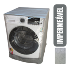 Capa Lava E Seca Samsung 11kg Abertura C/ Zíper - Cinza