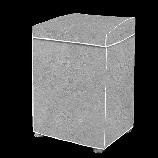 Capa Maquina De Lavar Flanelada Cinza Perolizada Tamanho:m