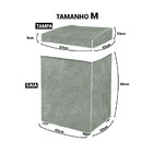 Capa Maquina De Lavar Flanelada Jeans M