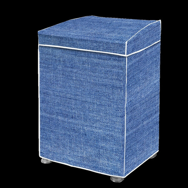 Capa Maquina De Lavar Flanelada Jeans P