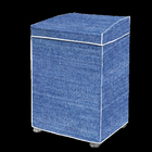 Capa Maquina De Lavar Flanelada Jeans Tamanho:gg