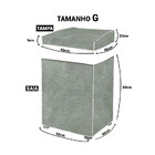 Capa Maquina De Lavar Forrada Zigzag G