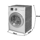 Capa Maquina De Lavar Frontal Gg Eletrolux Lg Samsung