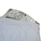 Capa Máquina Lavar Electrolux 11 A 17 Kg Ziper - Branca (94a