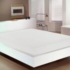 Capa P- Colchão Buettner Solteiro Malha C- Zíper Branco