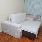 Capa P/ Sofá Retrátil E Reclinável Em Brim Peletizado  - Vest