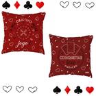 Capa Para Almofada 40x40 Cm Simas Jogos Do Amor