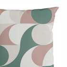 Capa Para Almofada 43x43 Cm Belchior Elegance Branco E Verde