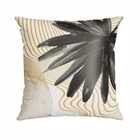 Capa Para Almofada 43x43 Cm Belchior Vivace Preto E Bege