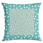 Capa Para Almofada 43x43cm Ludic Belchior Aqcua/branco