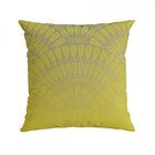Capa Para Almofada 43x43cm Outdoor Belchior Amarelo E Cinza