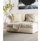 Capa Para Almofada 50x50cm Silk Home Belchior Cinza/dourado