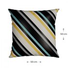 Capa Para Almofada 50x50cm Silk Home Belchior Colorido