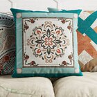 Capa Para Almofada 50x50cm Veludo Luxor Belchior Verde