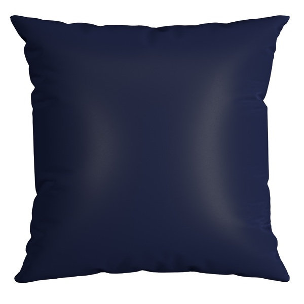 Capa Para Almofada Authentic Lisa Azul Marinho 43 Cm X 43 Cm