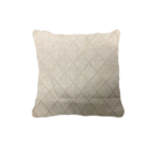 Capa Para Almofada Catedral 45cmx45cm Cor  Bege