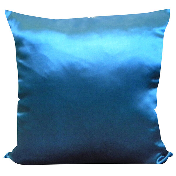 Capa Para Almofada Cetim Liso 45x45 - Perfil Matelados - Azul