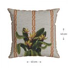 Capa Para Almofada Com Cordonê 43cm X 43cm 084 Botânica Belch