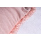 Capa Para Almofada Com Franja 43x43cm Dolce Belchior Rosa