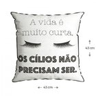 Capa Para Almofada Com Mini Grelot 43cm X 43cm 063 Dolce Belc