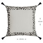 Capa Para Almofada Com Pingente Tassel 43x43cm Silk Home Belc