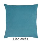 Capa Para Almofada Drapeada Em Veludo Quadrada 50x50 Azul Tur