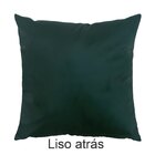 Capa Para Almofada Drapeada Em Veludo Quadrada 50x50 Verde Es