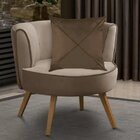 Capa Para Almofada Drapeada Em Veludo Quadrada 60x60 Com Ench