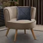 Capa Para Almofada Drapeada Em Veludo Quadrada Cinza Chumbo