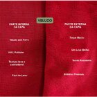 Capa Para Almofada Drapeada Em Veludo Quadrada Vermelho