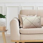 Capa Para Almofada Drapeada Em Veludo Retangular 60x40 Com En