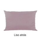 Capa Para Almofada Drapeada Em Veludo Retangular 60x40 Rosa Q