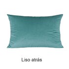 Capa Para Almofada Drapeada Em Veludo Retangular Tiffany