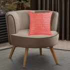 Capa Para Almofada Drapeada Line Em Veludo Quadrada Várias Co