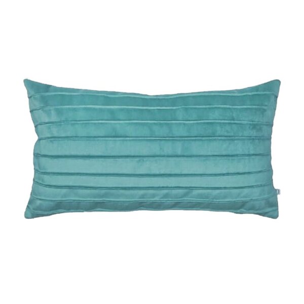 Capa Para Almofada Drapeada Line Em Veludo Retangular 60x40 T