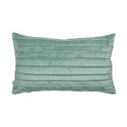 Capa Para Almofada Drapeada Line Em Veludo Retangular 60x40 V