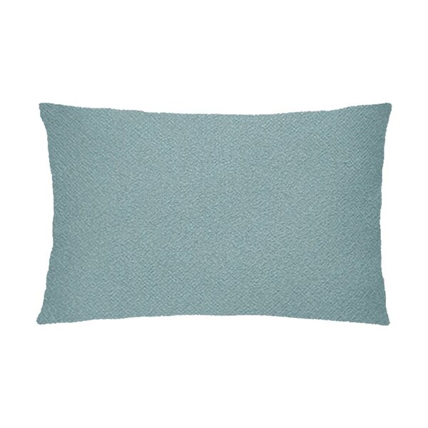 Capa Para Almofada Em Bouclé Retangular Verde Claro